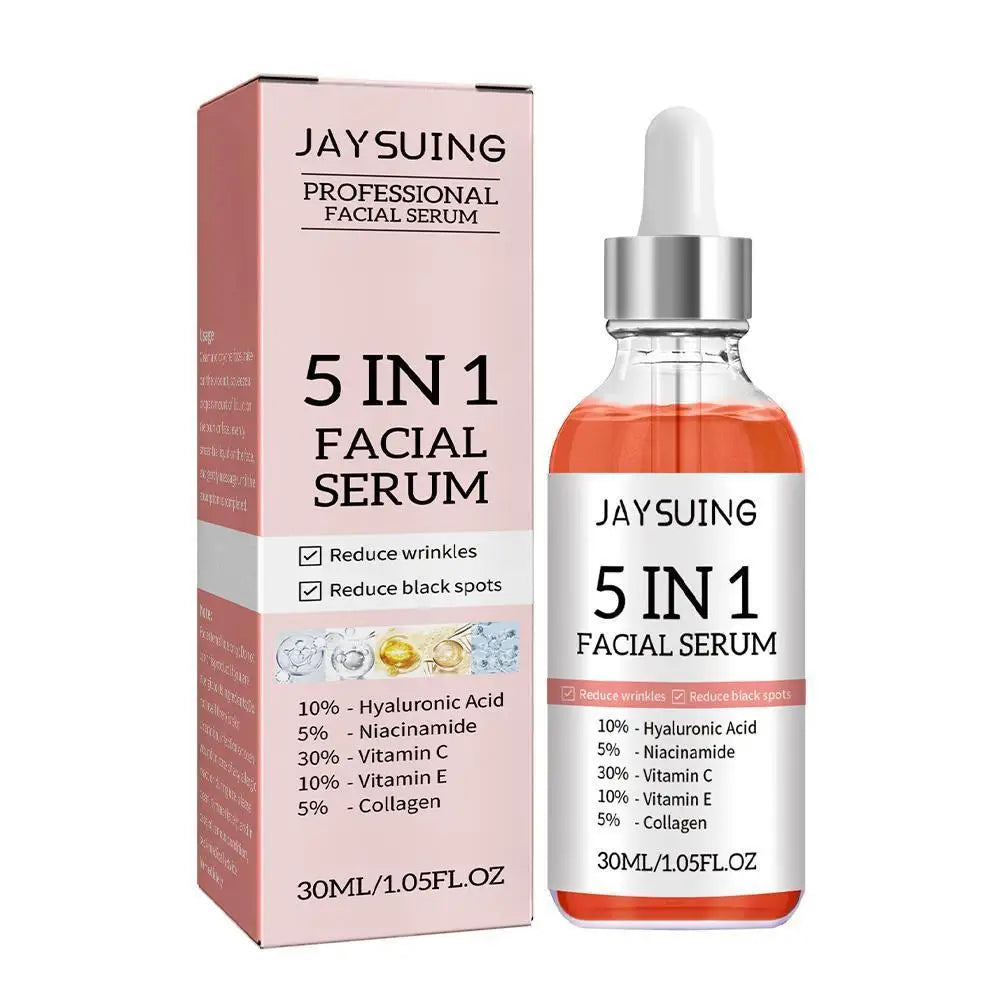 Moisturizing Whitening Anti Wrinkle Aging Vitamin C Hyaluronic Acid Facial Serum