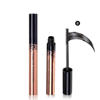 Black Mascara Eyelashes Mascara 4D Silky Eyelashes Lengthening