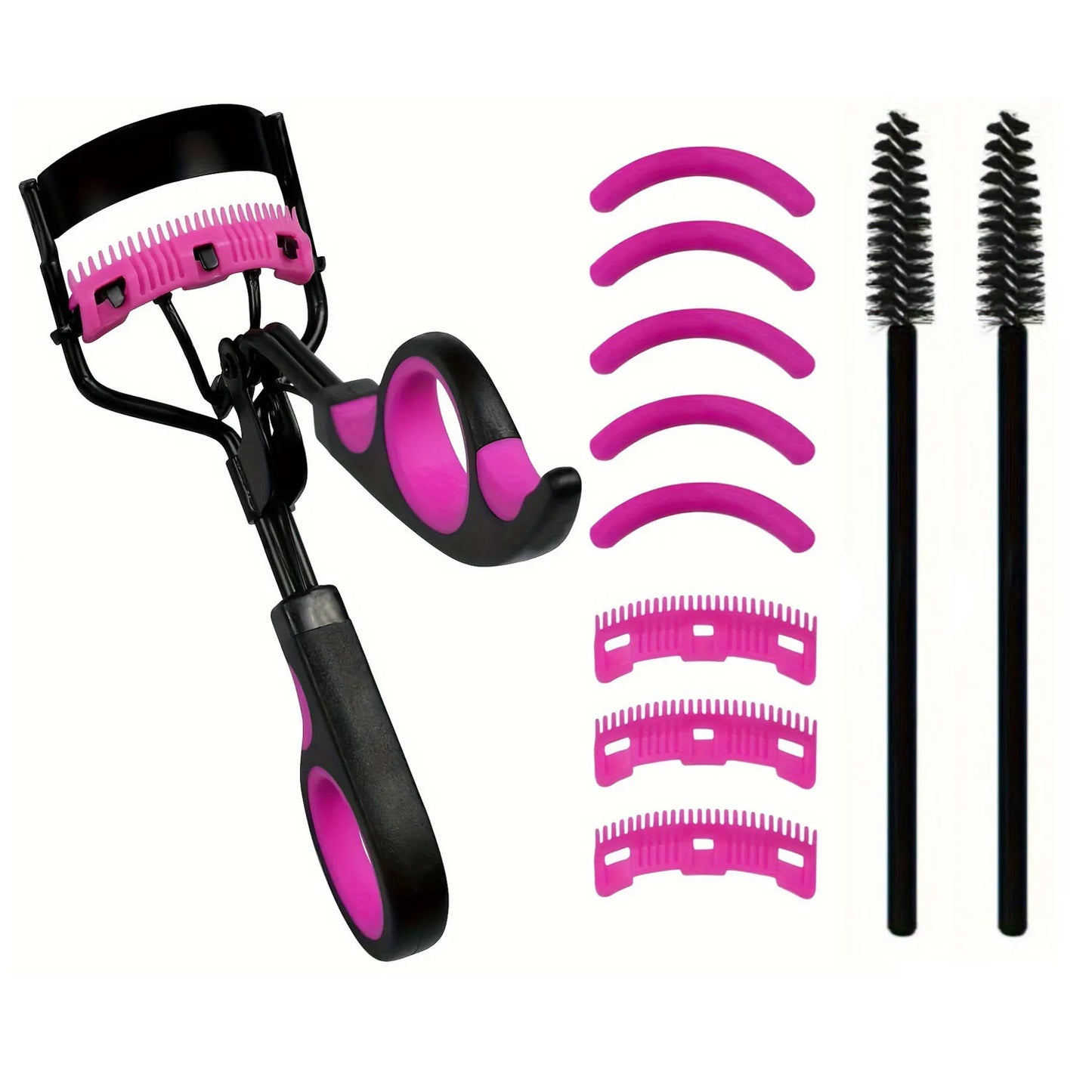 Eyelash Curlers Eyebrow Brush Kit For Women Eyelash Comb