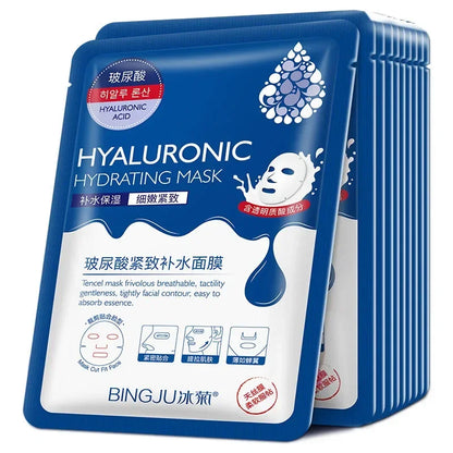 Hyaluronic Acid Hydrating Facial Mask Sheet Masks for Face