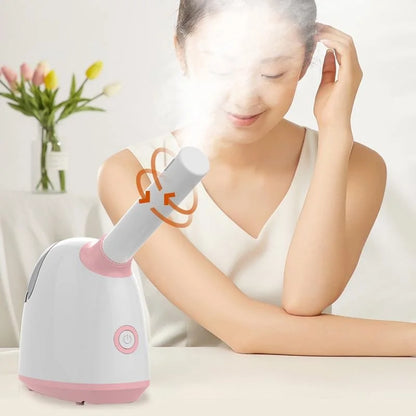 Nano Ionic Facial Steamer with Warm Mist