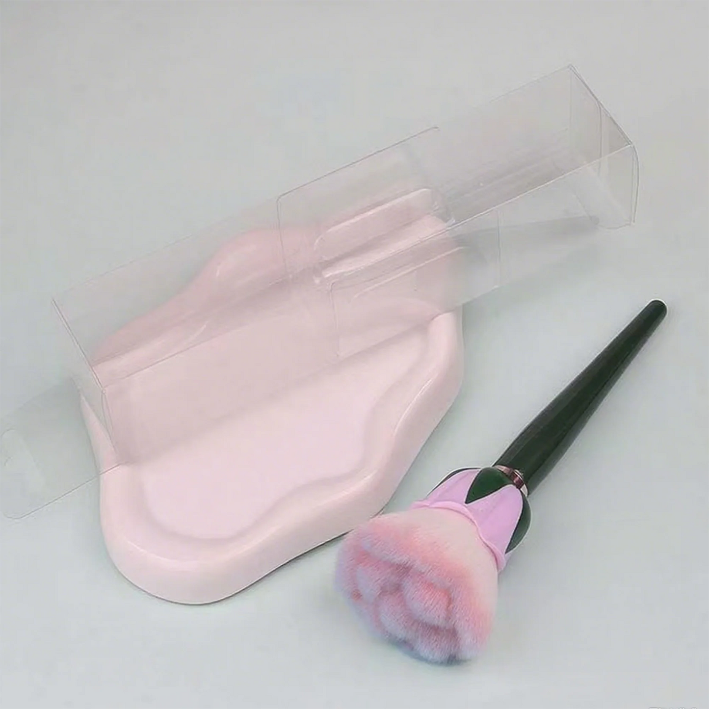 Large Rose Flower Makeup Brush