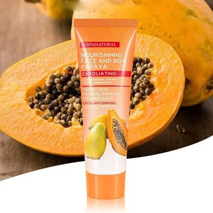100ml Natural Papaya Exfoliating Cream Scrub Peeling Gel