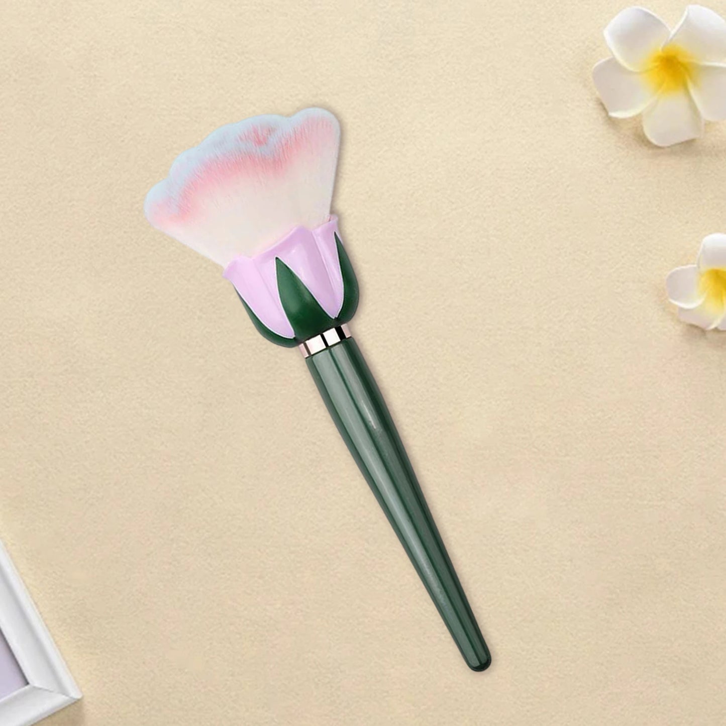 Large Rose Flower Makeup Brush