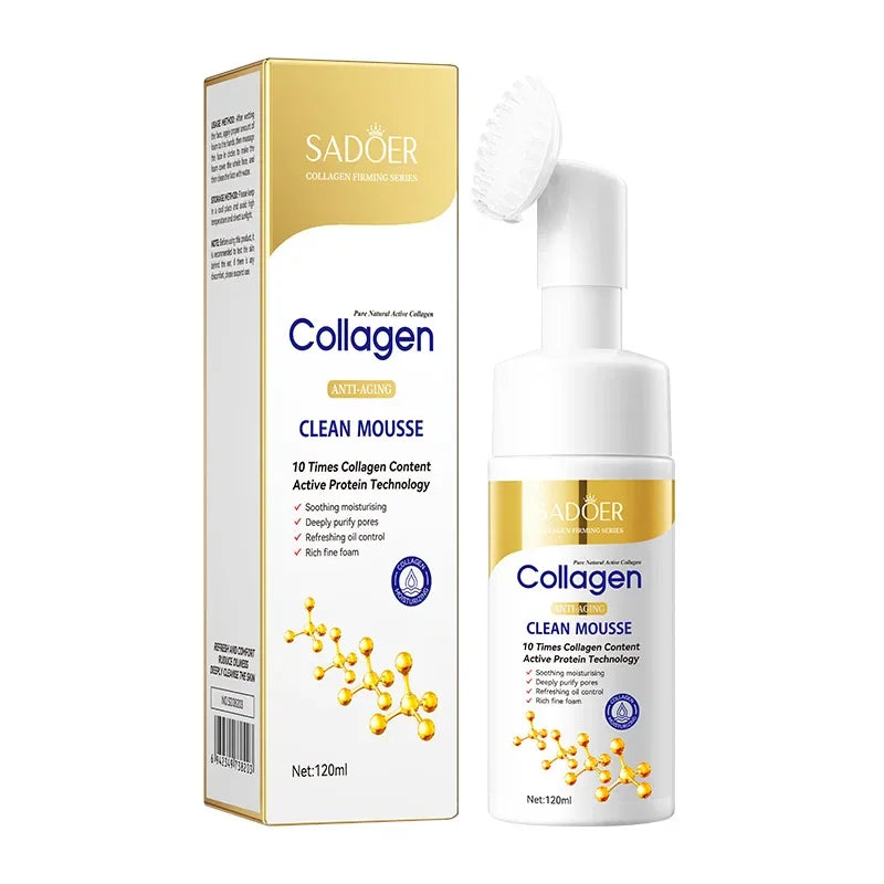 Collagen Facial Cleanser Mousse Deep Cleansing